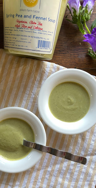 Spring Peas and Fennel Soup - 22oz