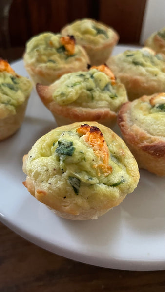 Mini Quiches - Feta & Spinach