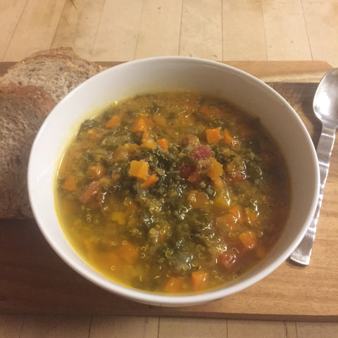 Kale Quinoa Soup