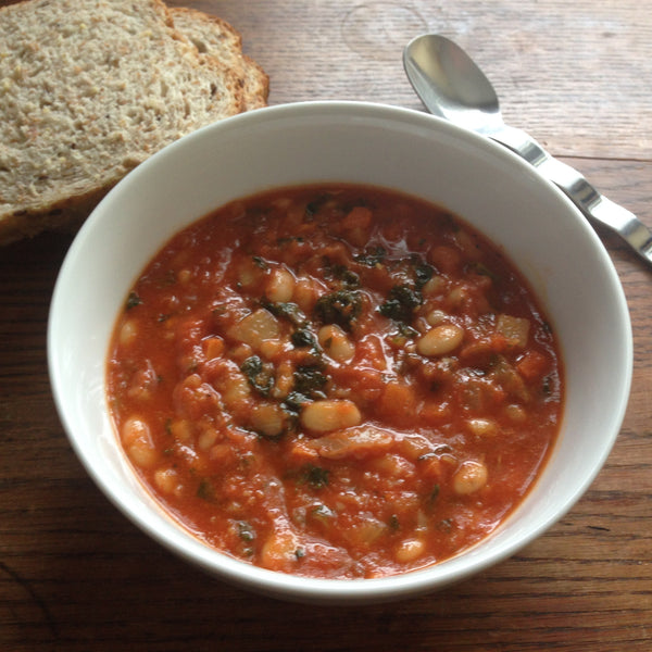 Tuscan White Bean Kale Soup